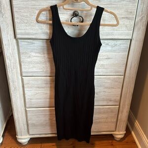 Black maternity mini dress. From PinkBlush. Size medium. Never worn.